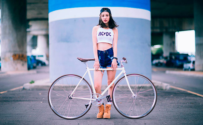 Велосипед fixed gear для девушек