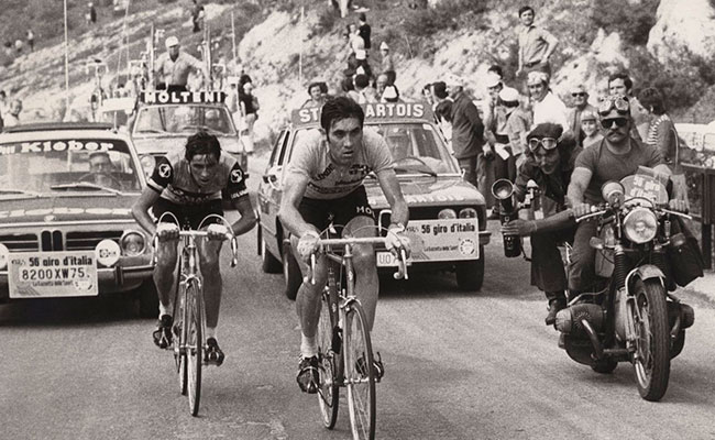 Эдди Меркс на велогонках Giro d’Italia