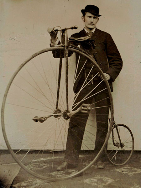 История велосипеда fixed gear в США пенни фартинг