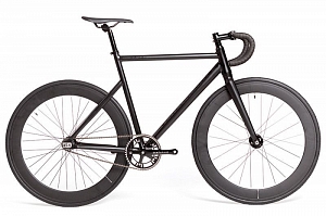 2Картинка Велосипед Santa Fixie Matte Black 60mm