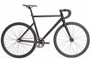2Картинка Велосипед Santa Fixie Matte Black 40mm